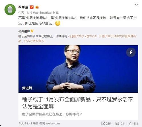 锤子科技最新爆料,颠覆性设计，性能再升级，揭秘未来旗舰新篇章”